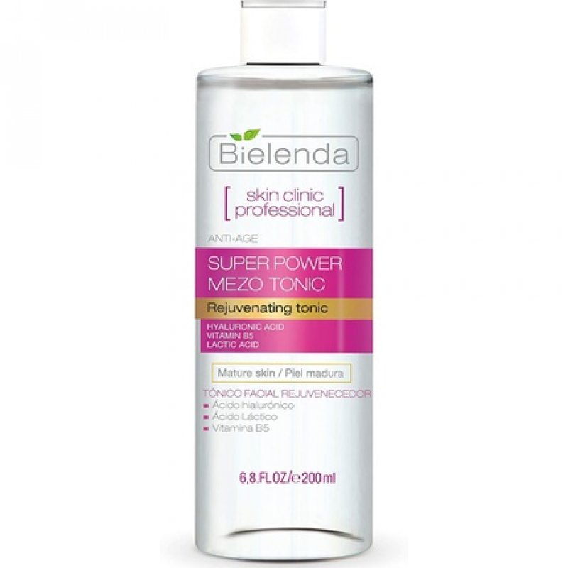 Bielenda Skin Clinic Face Tonic with Lactic and Hyaluronic Acid 200ml