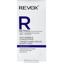 Revox Retinol Eye Gel Anti Wrinkle Concentrate for Dark Circles and Puffy Eyes 30ml