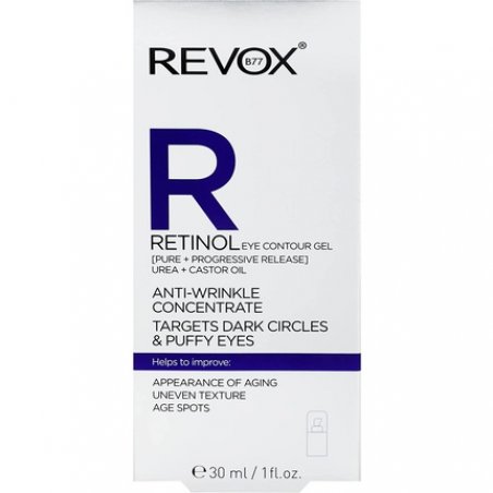 Revox Retinol Eye Gel Anti Wrinkle Concentrate for Dark Circles and Puffy Eyes 30ml