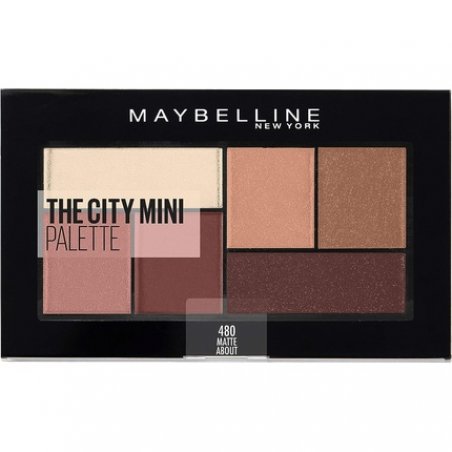 Maybelline New York The City Mini Palette 480 Matte About Town 6g - Pack of 3