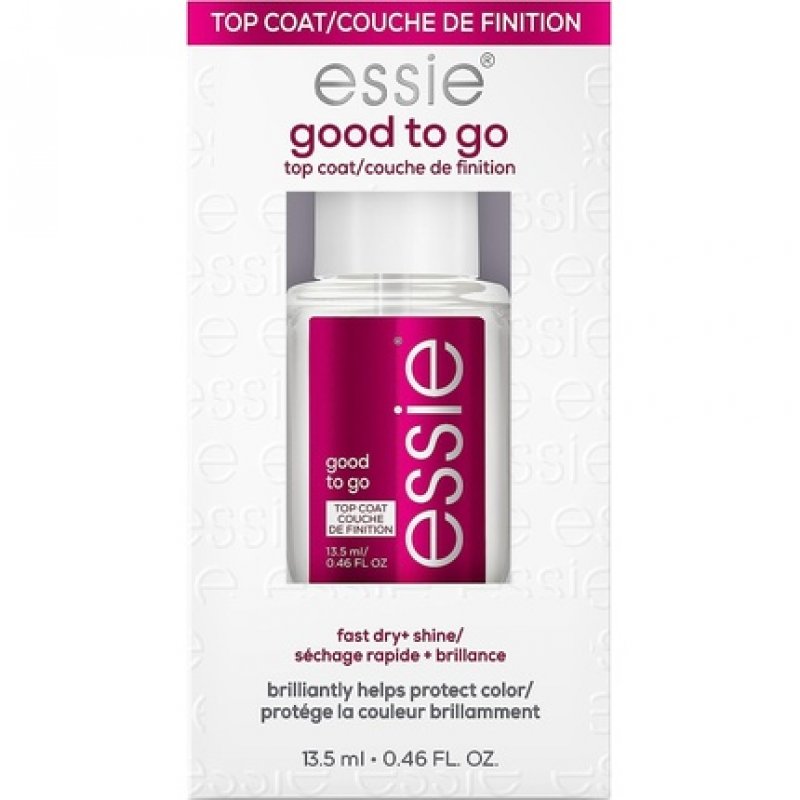 Essie Nail Care Longwear Fast Dry High Shine Good To Go Clear Top Coat 13.5ml