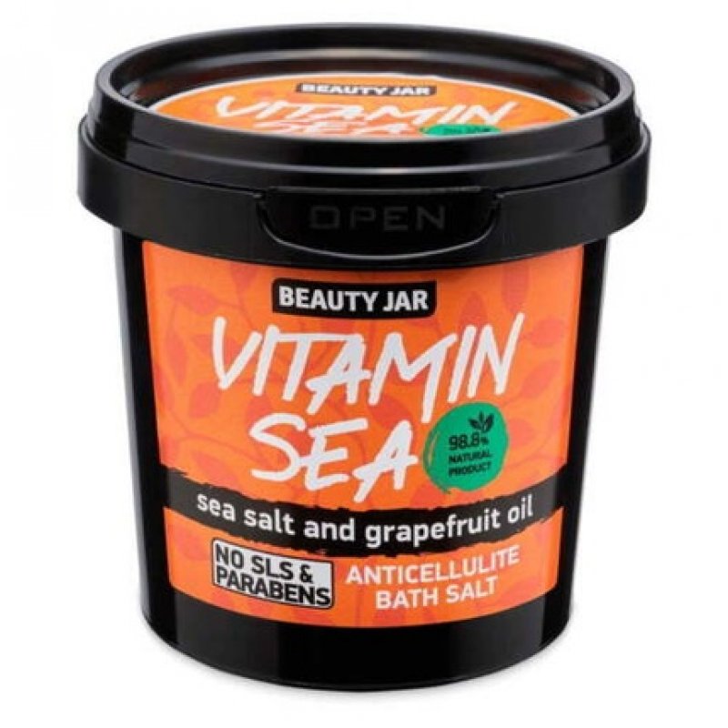 Beauty Jar Vitamin Sea Anti Cellulite Bath Sea Salt With Ole