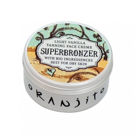 Oranjito Light Vanilla Superbronzer Face Cream Solarium Cosmetics 50g