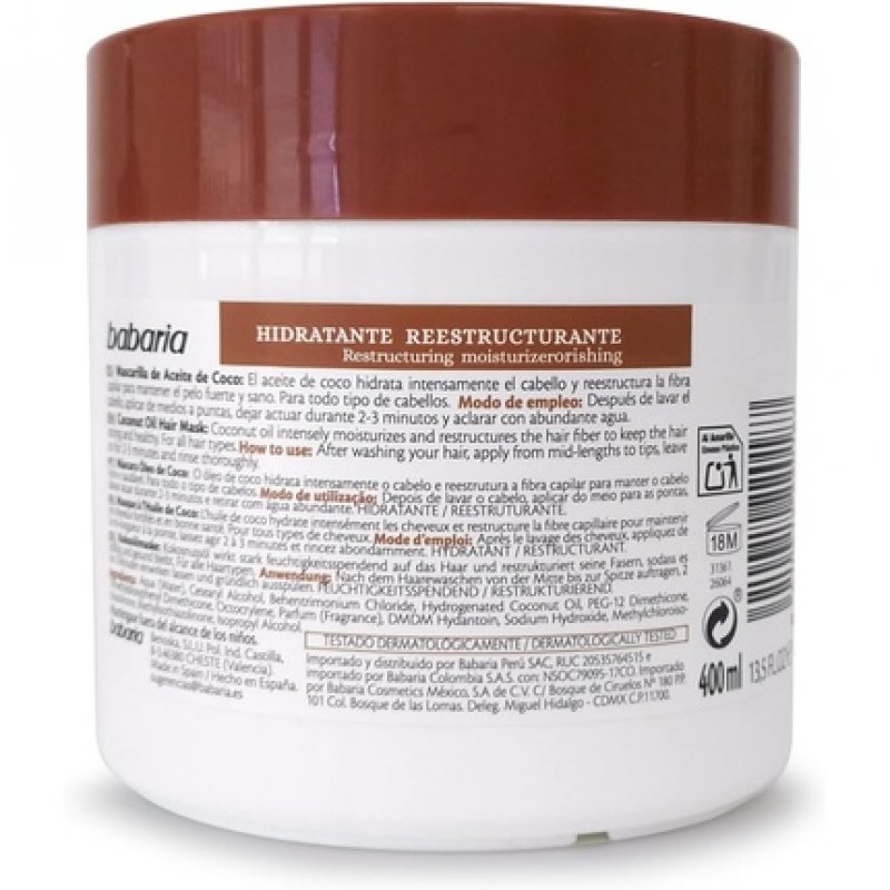 Coconut Oil Hair Mask 400ml