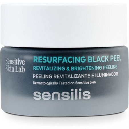 Sensilis Resurfacing Black Peel Vitalizing and Invigorating Peel for Dry, Mixed and Oily Skin 50ml