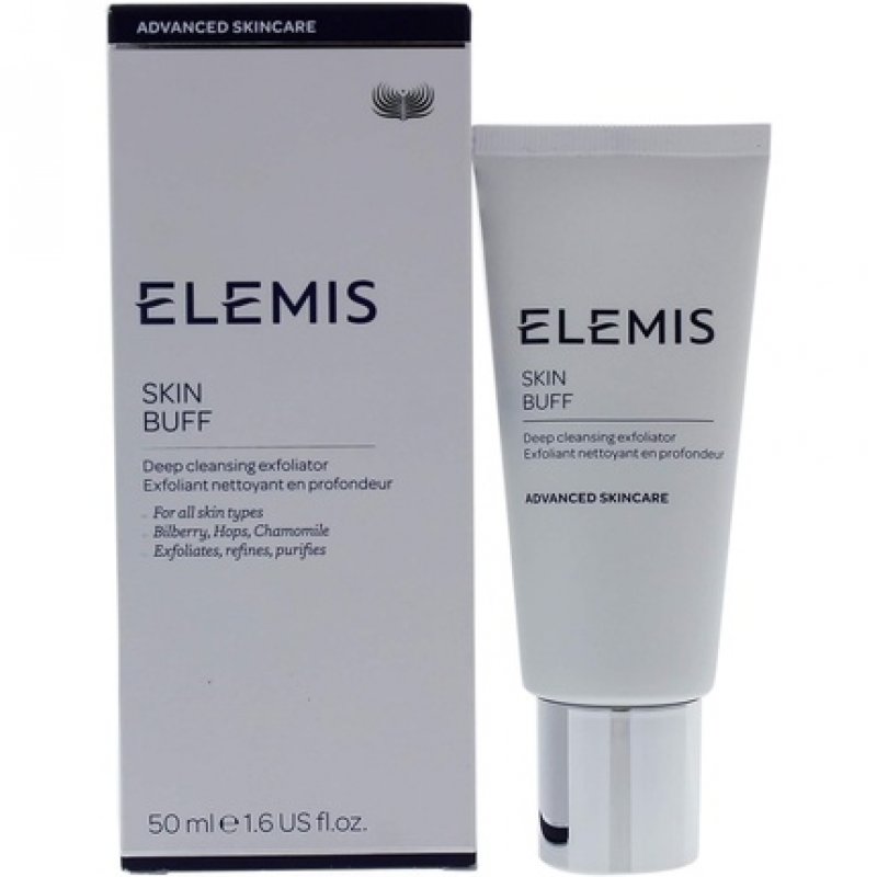 ELEMIS Skin Buff Exfoliating Face Cleanser for a Bright Vibrant Complexion 50ml