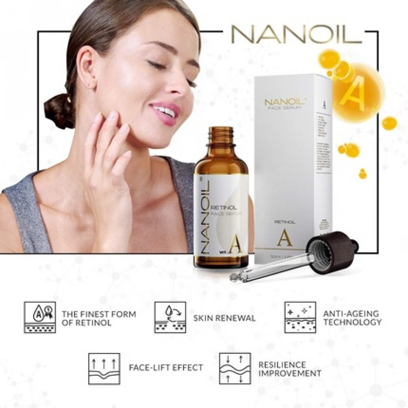Nanoil Face Serum with Retinol Anti-Aging Lifting Serum 50ml