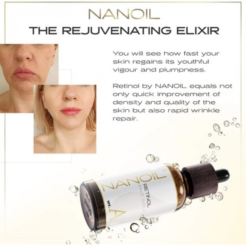 Nanoil Face Serum with Retinol Anti-Aging Lifting Serum 50ml