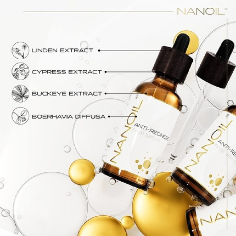 Nanoil Couperose Face Serum Reducing Redness and Sensitivity for an Ideal Complexion