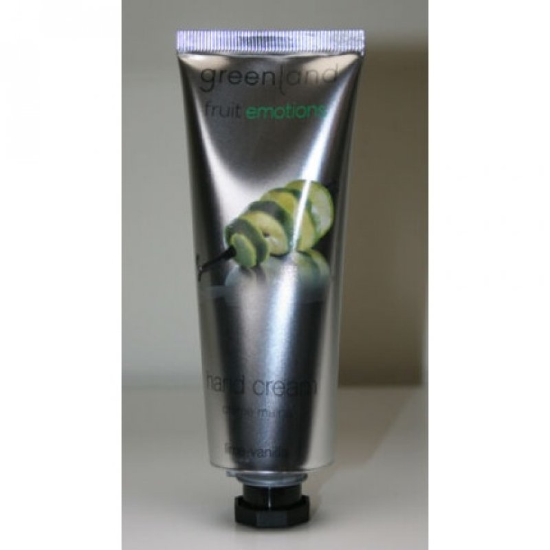 Great Hand Cream by Greenland Fruit Emotions Lime-Vanilla - New