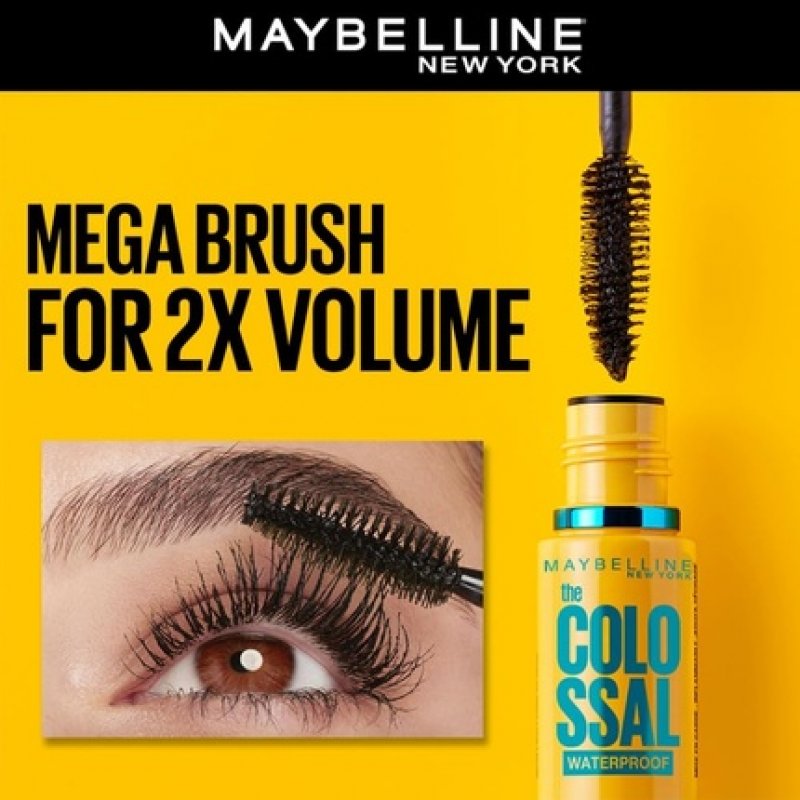 Maybelline Colossal Mascara Black Waterproof 10ml