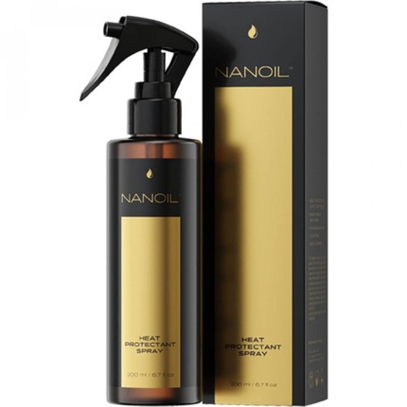 Nanoil Hair Styling Spray 200ml - Easy Hair Styling, Fixing, Care, Protection and Shine
