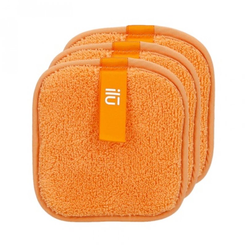 ilu Makeup Remover Pads Orange 3 Pack