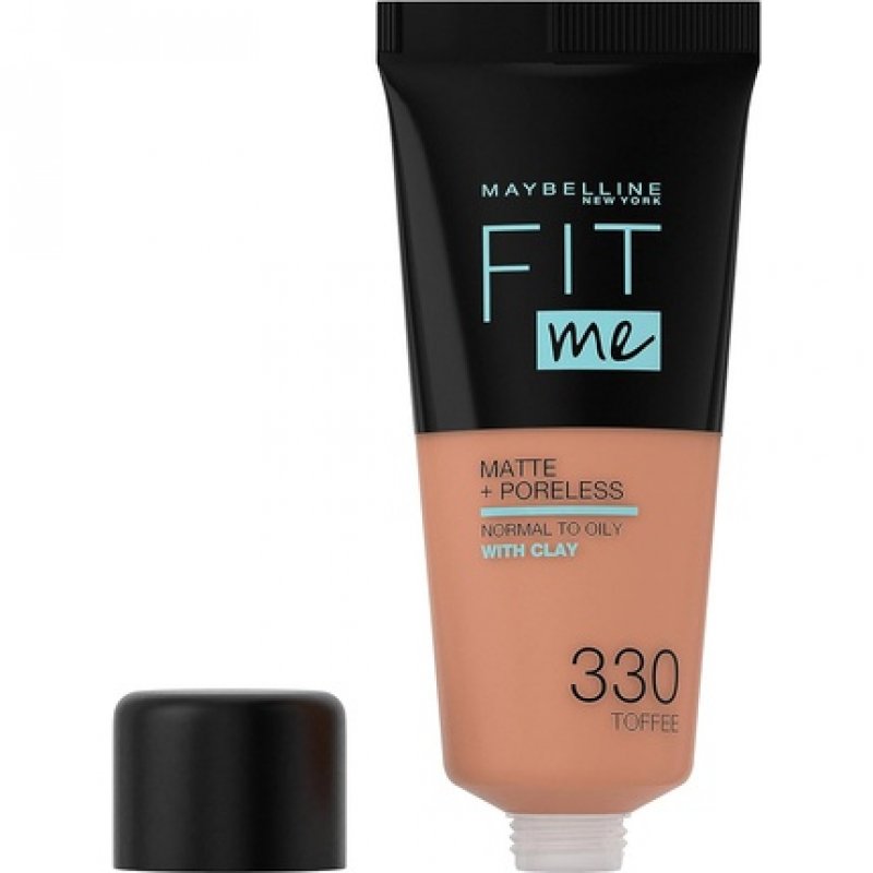 Maybelline New York Fit Me Matte & Poreless Foundation 330 Toffee 30ml