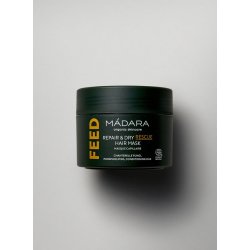 MÁDARA Cosmetics Feed Repair & Dry Rescue Hair Mask 180ml masque pour cheveux Femmes