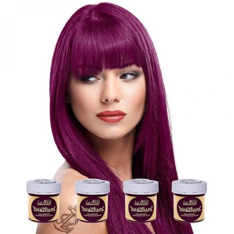 La Riche Directions Semi-Permanent Hair Color 88ml Tubs Dark Tulip