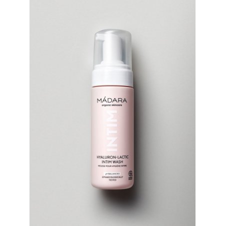 MADARA Organic Skincare Hyaluron-Lactic Intim Wash 150ml Gentle Delicate Calming Gynecologically developed Clinically