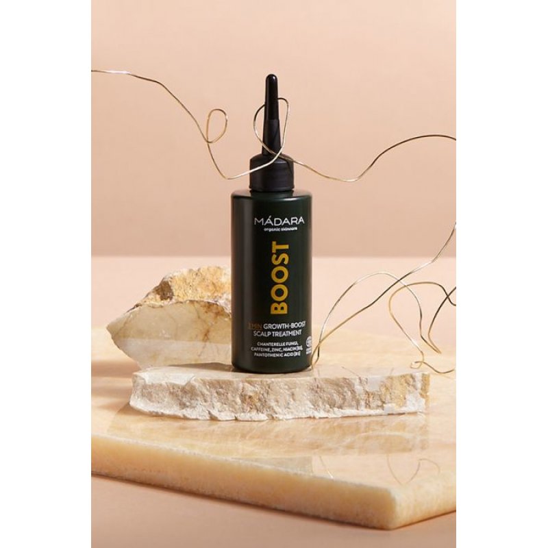 MÁDARA Cosmetics 3 Min Growth-Boost Scalp Treatment 100ml Flacon compte-gouttes