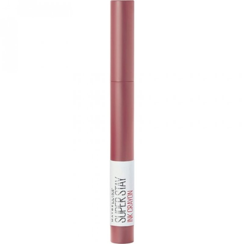 Maybelline Superstay Matte Ink Crayon Longlasting Nude Lipstick with Precision Applicator 15 Lead The Way 1 Count