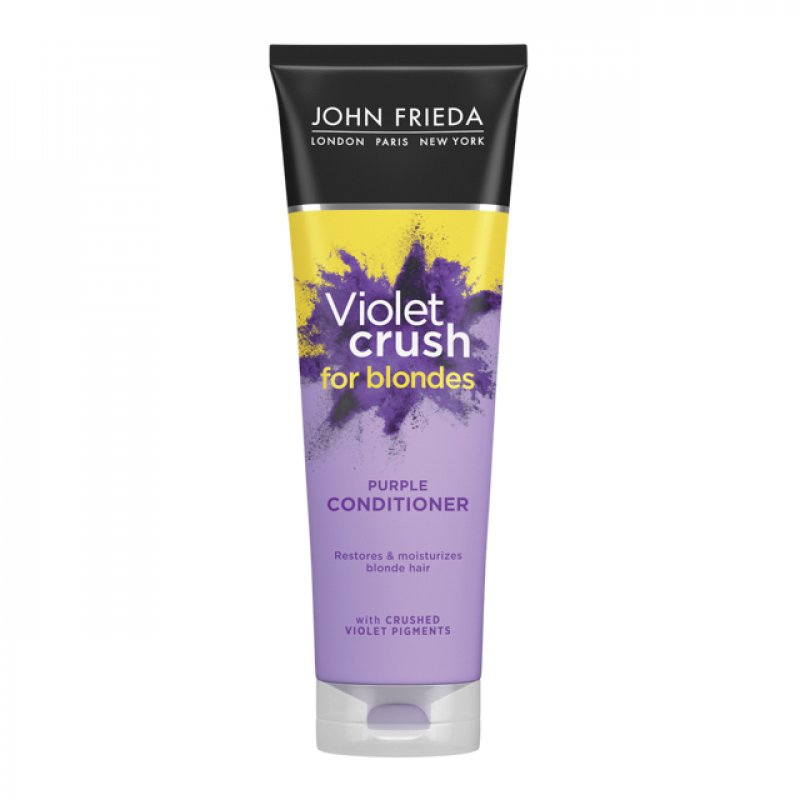 JOHN FRIEDA Violet Crush Après-shampoing professionnel 245 ml Femmes