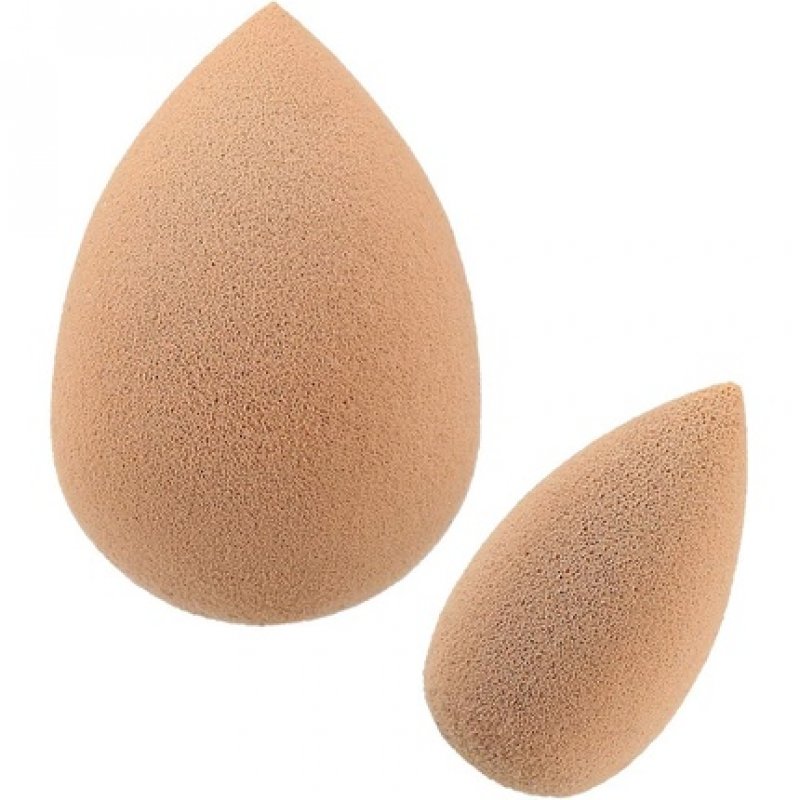 T4B Lussoni 2 Piece Makeup Sponge Set Skin-Colored Blending Sponges