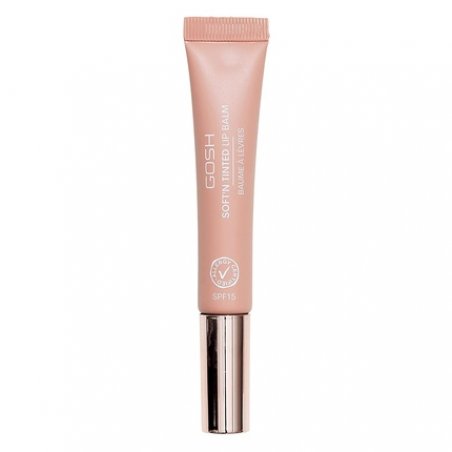 GOSH Tinted Lip Balm with SPF 15 Vegan Lip Care Stick in Nougat 002