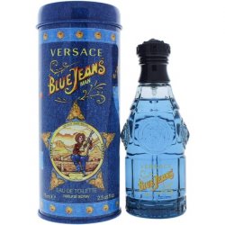 Versace Blue Jeans Eau De Toilette for Men 75ml