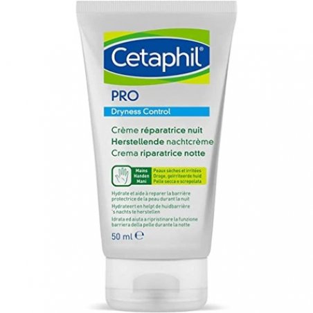 Cetaphil PRO Dryness Control Night Hand Cream for Sensitive and Irritated Skin 50ml