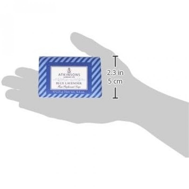 Atkinsons Saponetta Blue Lavender Soap 125g