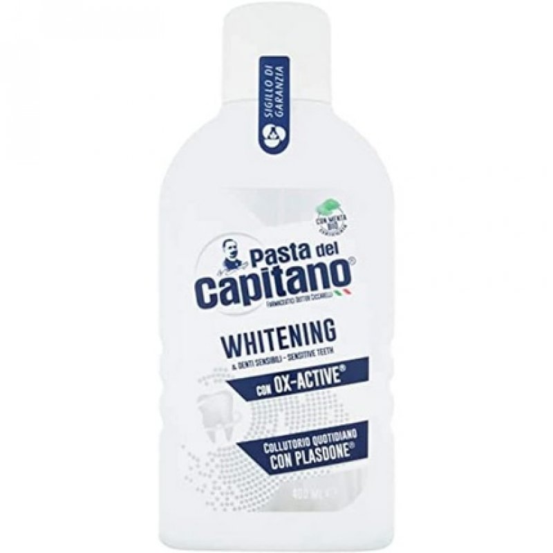 Pasta Capitano Colluttorio White 400ml