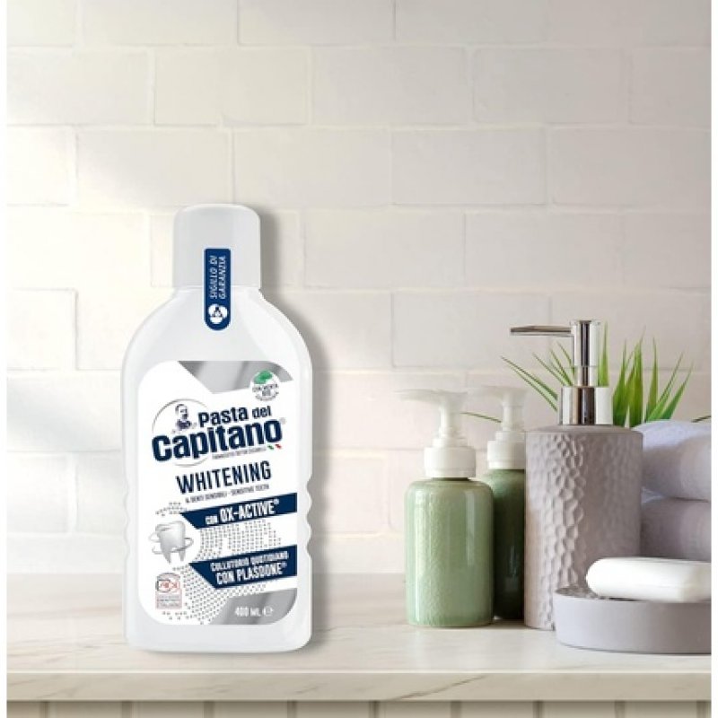 Pasta Capitano Colluttorio White 400ml