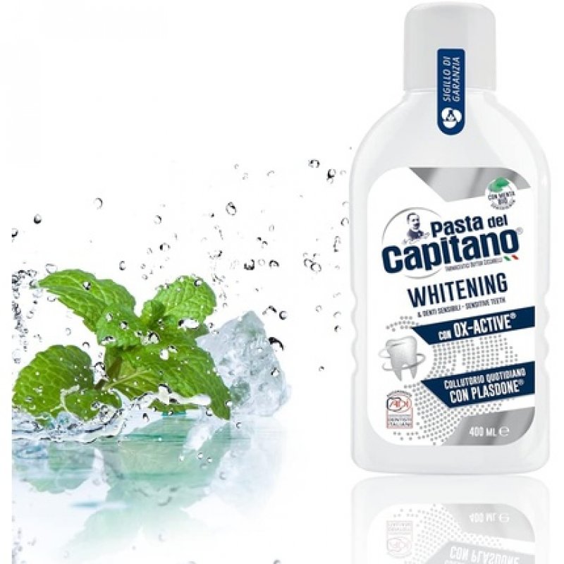 Pasta Capitano Colluttorio White 400ml