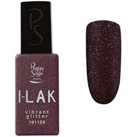 Peggy Sage I-LAK Soak Off Gel Polish Vibrant Glitter 11ml