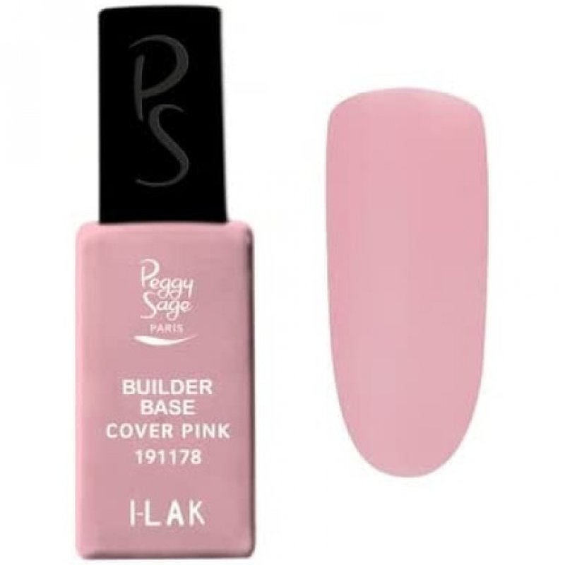Peggy Sage I-LAK Soak Off Gel Polish Builder Base Cover Pink 11ml