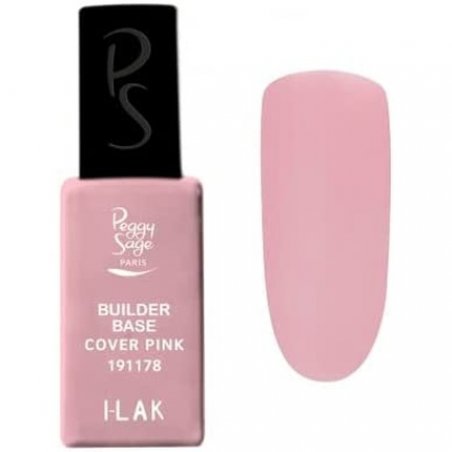 Peggy Sage I-LAK Soak Off Gel Polish Builder Base Cover Pink 11ml