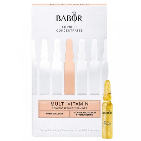 BABOR Multi Vitamin Serum Ampoule Concentrates for Face with Vitamin E 7x2ml - Market Launch 2022