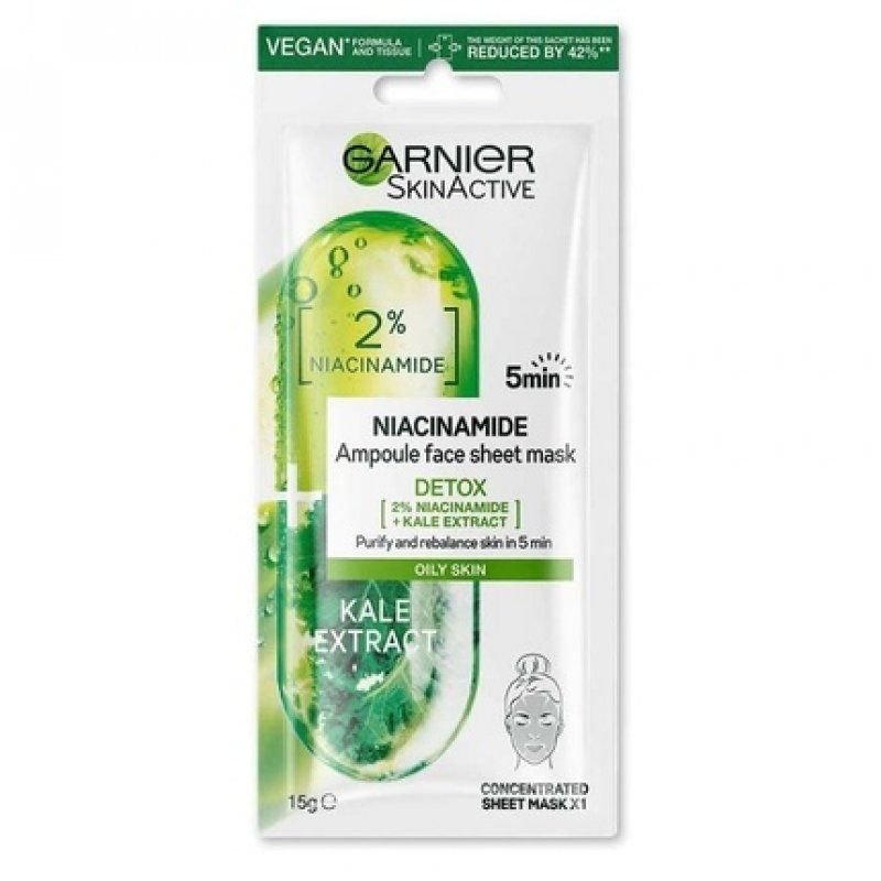 Garnier Skin Naturals Niacinamide Ampoule Brightening Mask 15g