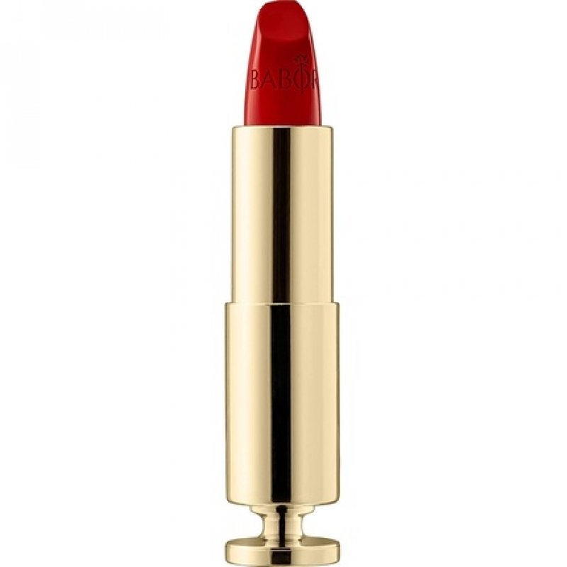 BABOR MAKE UP Lip Colour Creamy Lipstick with Care Long-Lasting Moisturizing Slightly Glossy 4g - 10 Super Red Matte