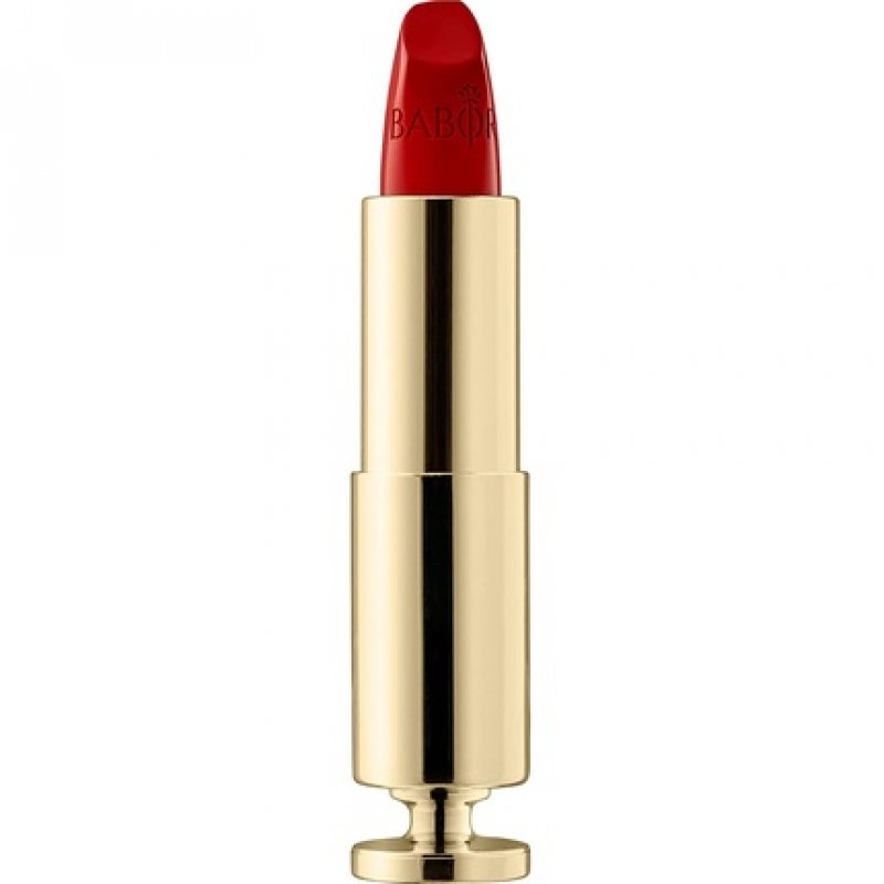 BABOR MAKE UP Lip Colour Creamy Lipstick with Care Long-Lasting Moisturizing Slightly Glossy 4g - 10 Super Red Matte