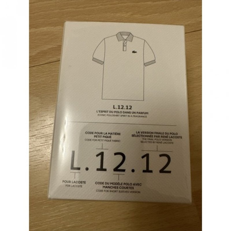 Lacoste L.12.12 Blanc Men's Eau De Toilette 50ml
