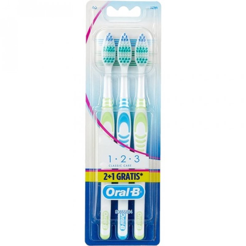 Oral-B 1-2-3 Classic Care Toothbrushes