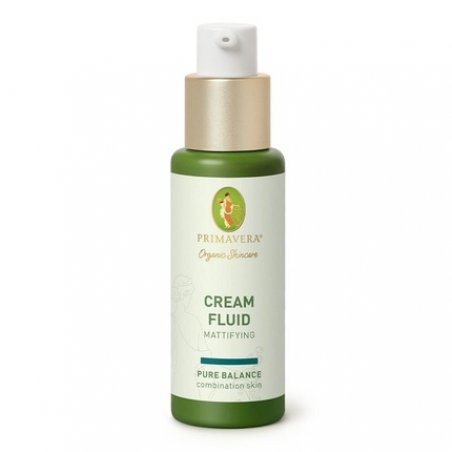 PRIMAVERA Mattifying Cream Fluid 30ml Natural Cosmetics for Oily and Combination Skin - Vegan