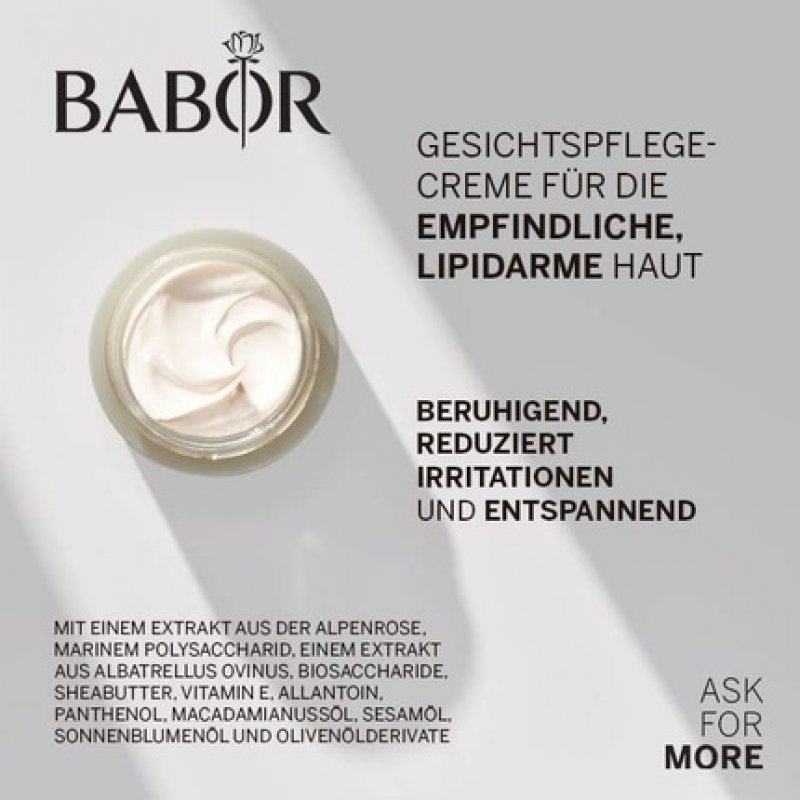 BABOR SKINOVAGE Calming Cream for Sensitive Skin