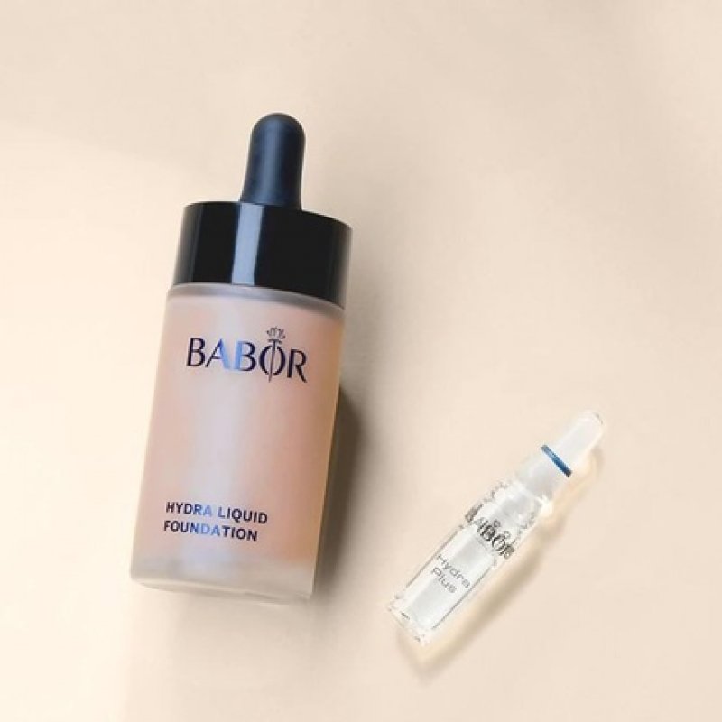 BABOR MAKE UP Hydra Liquid Foundation for Dry Skin with Hyaluronic Acid 30ml 06 Natural