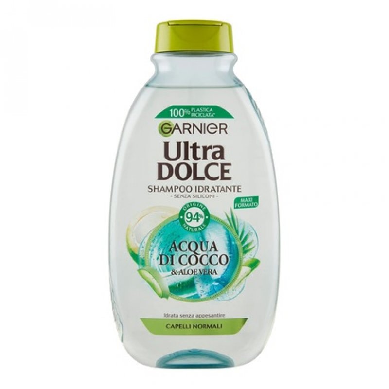 Garnier Ultra Dolce Shampoo Coconut Water & Aloe Vera