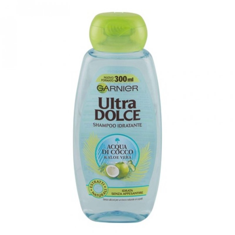 Garnier Ultra Dolce Shampoo Coconut Water & Aloe Vera