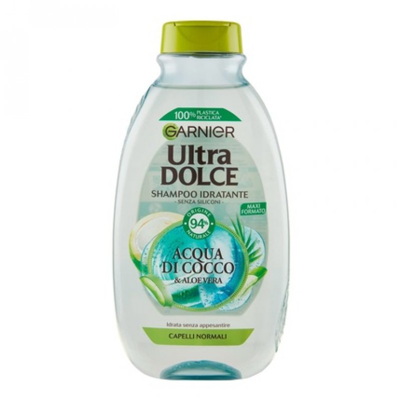 Garnier Ultra Dolce Shampoo Coconut Water & Aloe Vera