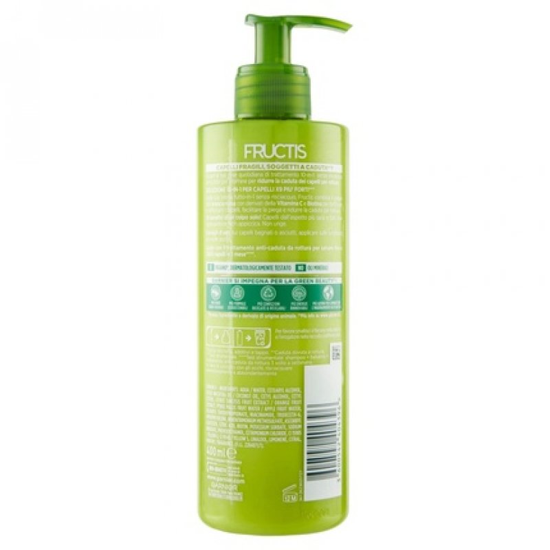 Garnier Fructis Strong & Brilliant 10-in-1 treatment without rinsing 400 ml