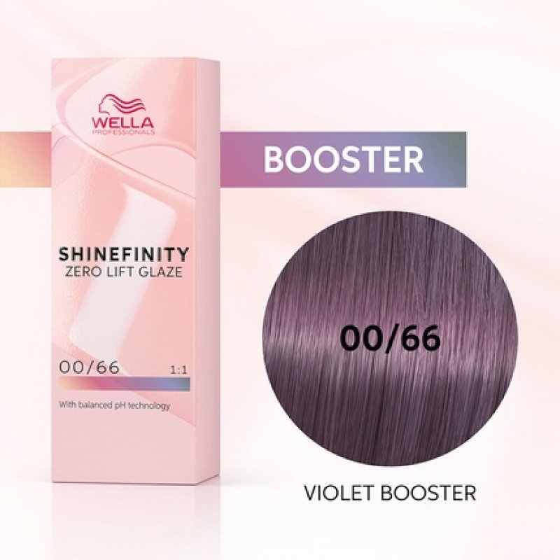 Wella Shinefinity Violet Booster 00/66 Demi-Permanent Hair Color 60ml