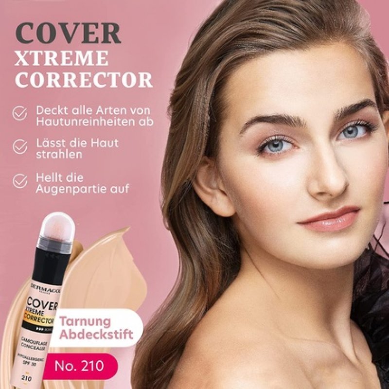 Dermacol Cover Xtreme Corrector Contour Stick SPF30 High Coverage Lightweight Formula for Correcting Dark Circles for